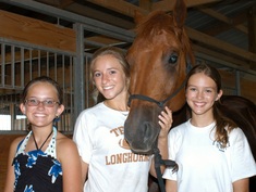 fun at summer horse camp for girls